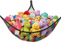 Lazebox Stuffed Animal Net Hammock for Plushie Toys, Stuffed Animal Hammock Corner for Kids Room Decor, Ideas for Organizing St