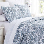 Southshore Fine Living, Inc. Enchantment Collection, Premium Quality, Soft, Wrinkle & Fade Resistant, Easy Case, Oversized Quilt