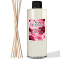 Urban Naturals Red Roses Reed Essential Oil Reed Diffuser Refill | Large 8 Ounce Size | Includes a Free Set of Reed Sticks! Made