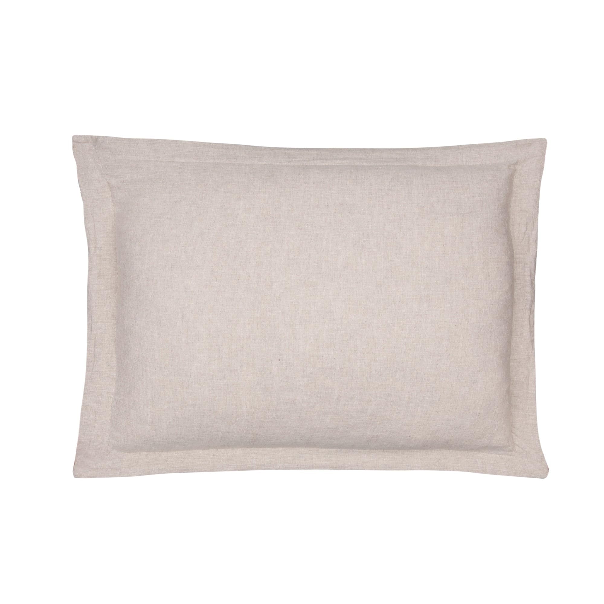 Levtex Home - 100% Linen - Standard Sham - Washed Linen In Natural - Sham Size (26 X 20In.)