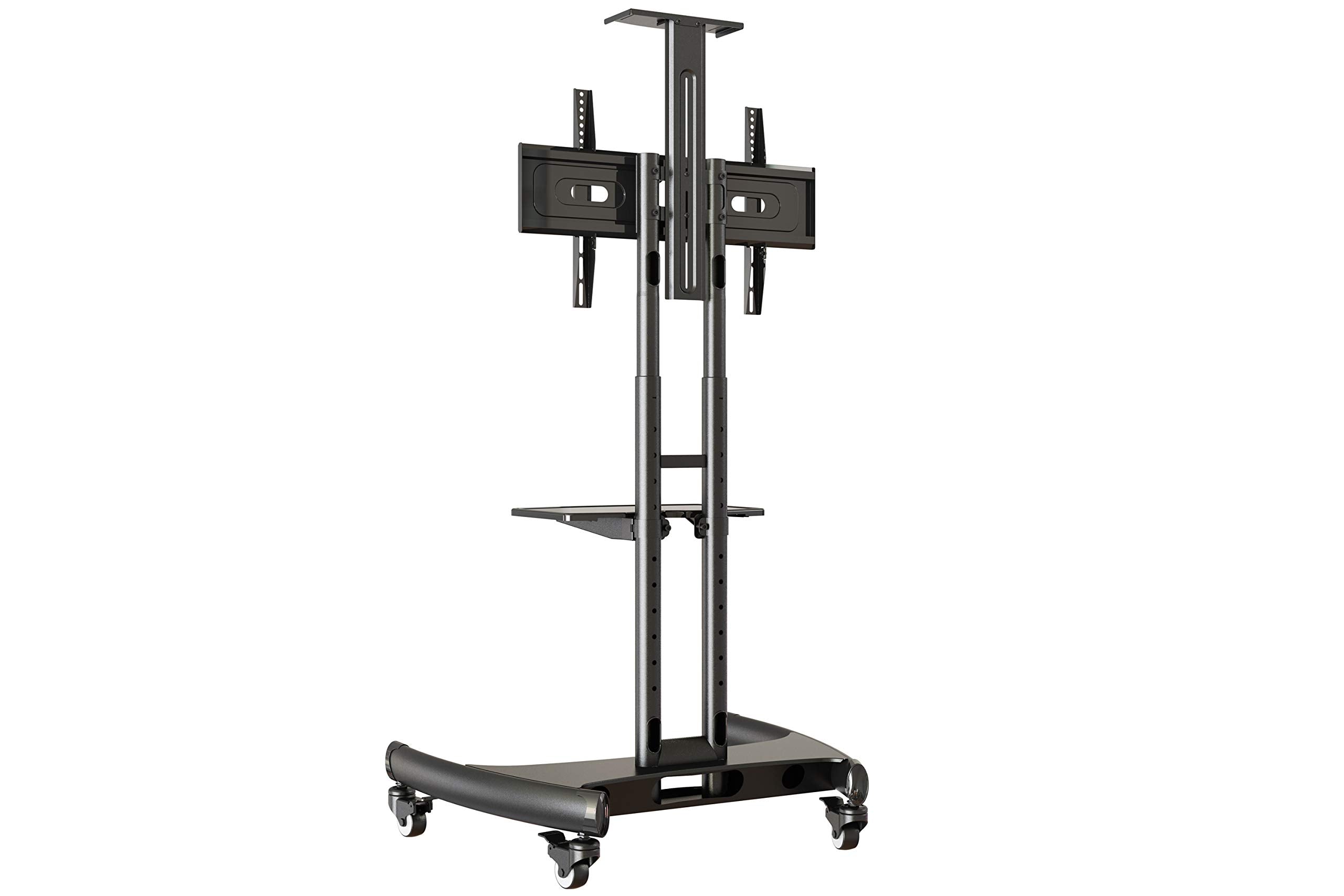 Lorell Flat Panel Tv Cart, Black