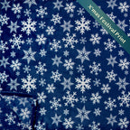 Pavilia Christmas Throw Blanket | Navy Snowflake Christmas Fleece Blanket | Soft, Plush, Warm Winter Cabin Throw, Twin 60X80 (Na