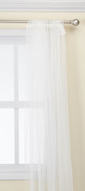 Ikea Polyester Solid Curtains, 98 X 110 Inch, White, Lightfiltering, Rod pocket curtains