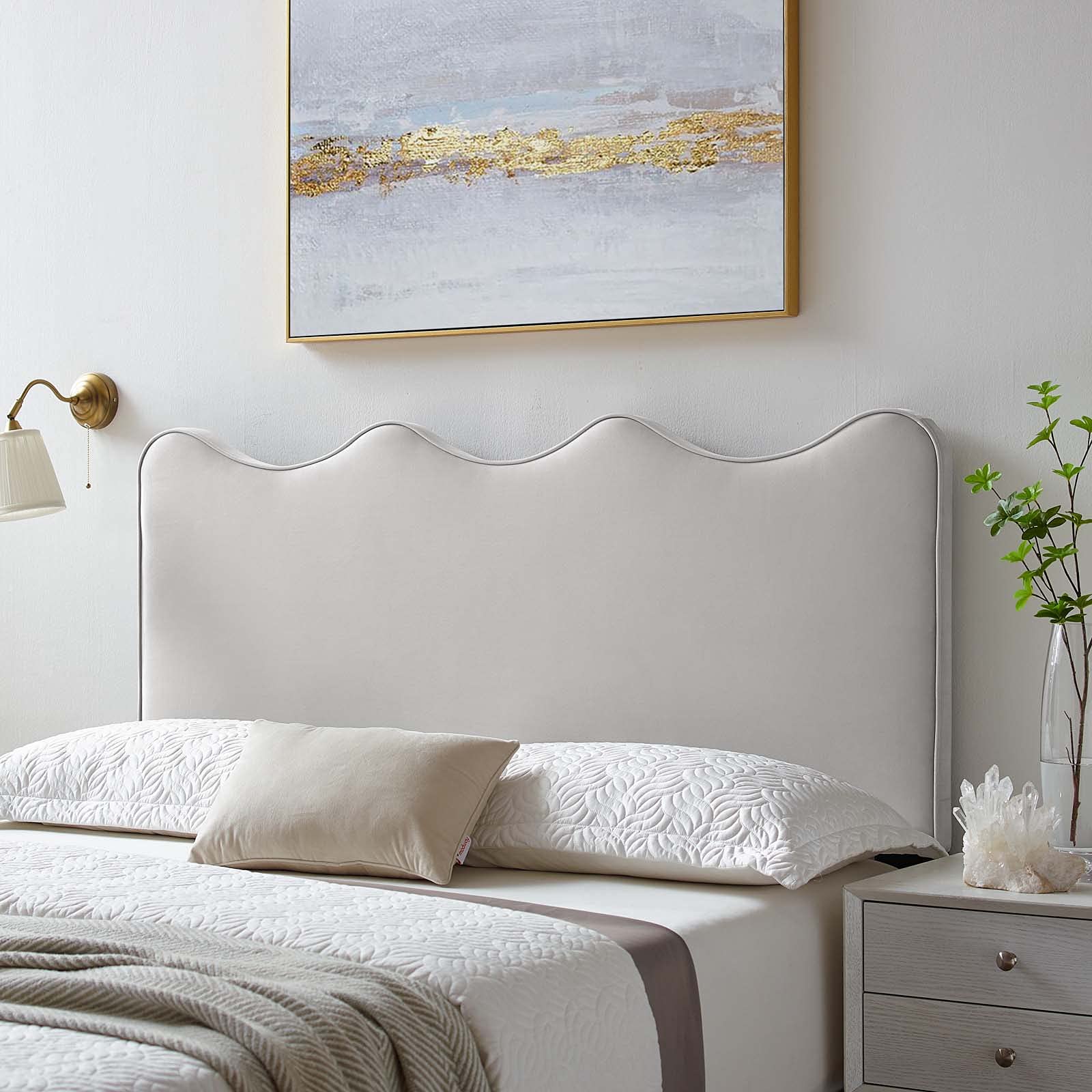 Modway Athena Performance Velvet Twin Headboard - Thumbnail 3