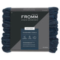 Fromm Softees Microfiber Salon Hair Towels for Hairstylists, Barbers, Spa, Gym in Navy, 16 by 29, 10 count Perfect Hair Care Tow