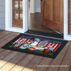 Briarwood Lane American Picnic Summer Doormat Patriotic Indoor Outdoor 30' X 18'
