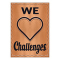 WE HEART CHALLENGES POSTER