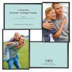 MCS 4x6 Inch Format Frame Collage, 4 Openings, Black (47675)