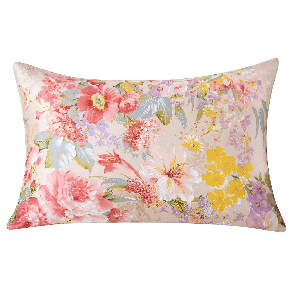 Slpbaby Silk Pillowcase For Hair And Skin With Hidden Zipper Print (Queen, Pattern16)