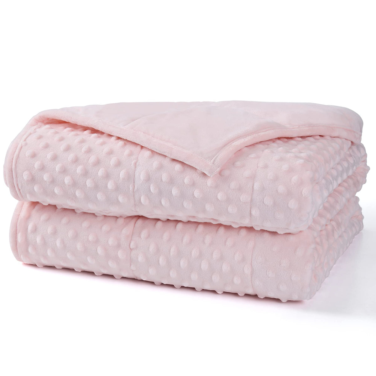 Alomidds Weighted Blanket, Luxury Velvet Weighted Blankets For Adults And Kids,Warm And Breathable Soft And Comfort Minky, Cute