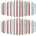 Sherr 50 Pcs Black Gel Ink Pens Bulk Retractable Ballpoint Pen Quick Dry Ink Pen 0.5Mm Fine Point Gel Pen Smooth Writing Pen Bac