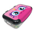 Zipit Large Recycled Plastic Pencil Box For Girls | Large Capacity Pencil Case | Pencil Holder For Kids (Pink Unicorn)