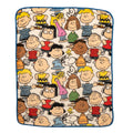 Franco Peanuts Kids Bedding Super Soft Cozy Silk Touch Throw, 40 In X 50 In, (Officially Licensed Product)