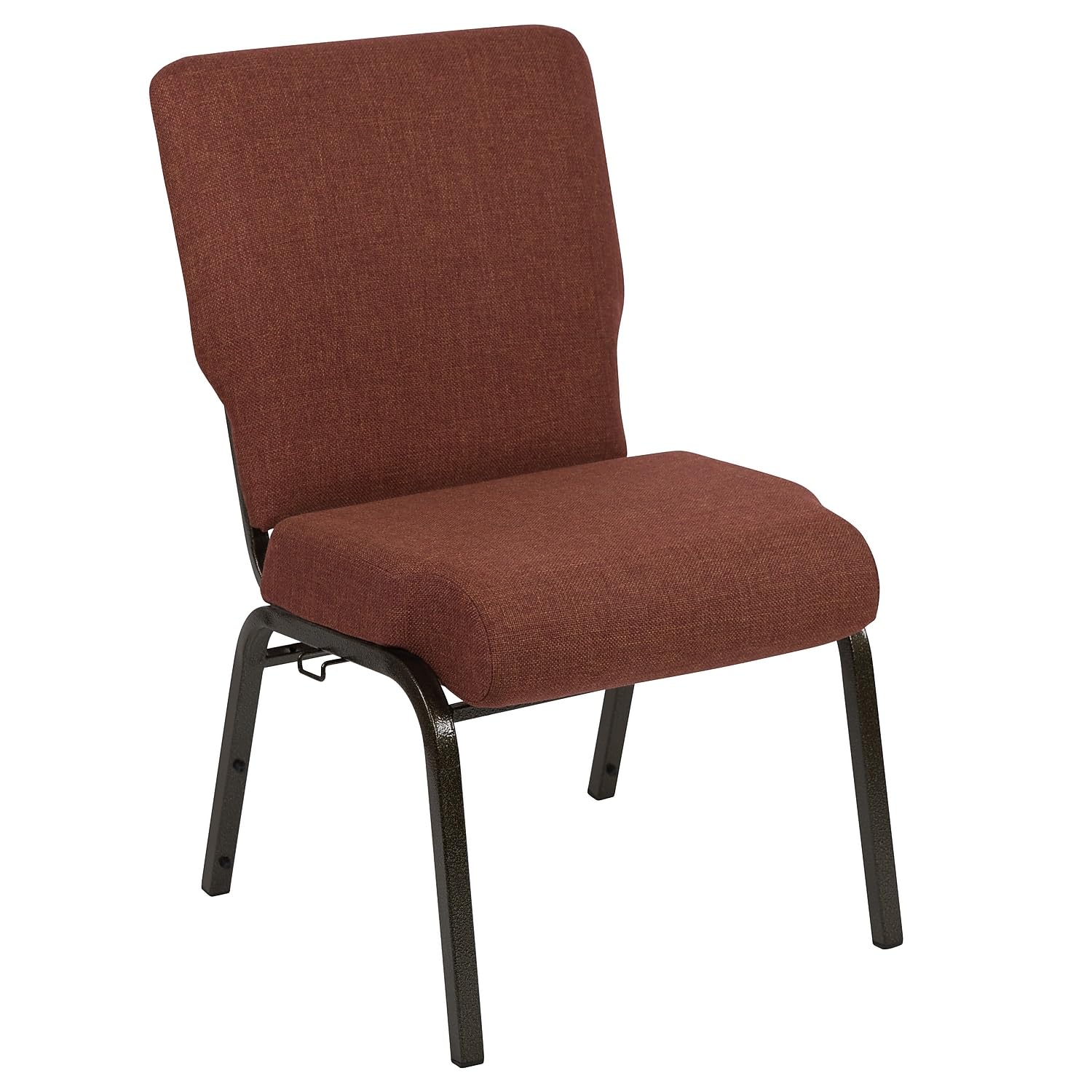 Flash Furniture Advantage 20.5 In. Cinnamon Molded Foam Church Chair