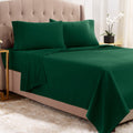 Empyrean Bedding King Size Sheets - 4 Pc Super Soft King Sheets - Double Brushed Microfiber Sheets For King Size Bed - Hotel Lux