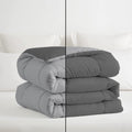 Blue Night Bedding 550 Gsm Microfiber Reversible Comforter Double Bed Blanket/Rajai/Quilt/Dohar (90 X 100) Restful Sleep Box S