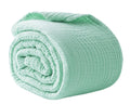 100% Cotton Muslin Blanket Large 50  x 70 , Breathable and Lightweight Cotton Throw Blanket for Bed and Couch, Soft Cooling Summ