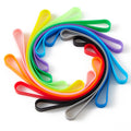 Zzjmch 12 Pcs Silicone Rubber Bands Planner Elastic Bands Elastic Rubber Wrapping Bands For Books, Crab Traps, Art, Cooking, Wra