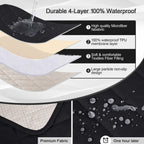 Kincam 100% Waterproof Recliner Sofa Cover With Console, Non-Slip Reclining Couch Covers For 3 Seat, Recliner Couch Cover Furnit