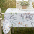 Benson Mills Spillproof Spring/Summer Fabric Indoor Outdoor Tablecloth, Outdoor Table Cloth For Rectangle Tables, Picnic/Patio T