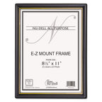 NuDell EZ Mount 8.5 x 11 in. Document Frame with Accent - Set of 18