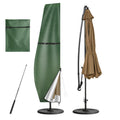 Neween Patio Umbrella Cover Waterproof Outdoor Anti-Uv Cantilever Offset Umbrella Cover Fit For 8Ft To 12Ft Parasol, Banana Umbr