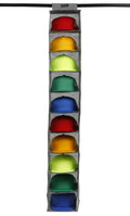 Boxy Concepts Hat Rack - 10 Shelf Hanging Closet Organizer Storage to Protect Your Caps with Hanger - Easy Baseball Hat Holder O