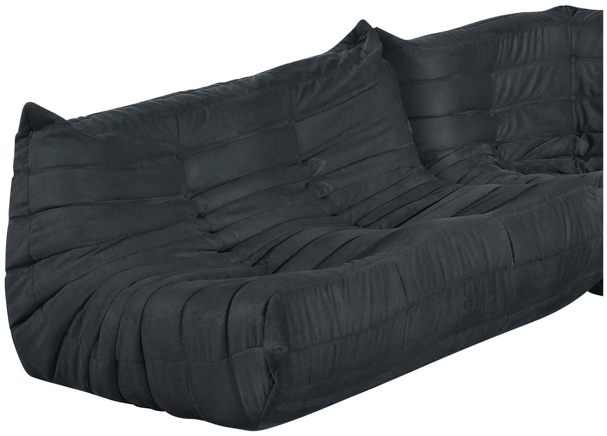 Modular Sectional: Loveseat In Black