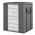 Fixwal Extra Large Blanket Storage Bags 120L Comforter Storage Bags with Reinforced Handles Breathable Clothes Storage Container