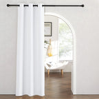 Ryb Home Room Darkening Door Curtains For Doorway,Energy Smart Privacy Doorway Backdrop Perfect Temporary Door For Doorway Close