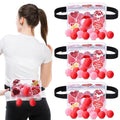Teyva Daily 3 Sets Valentine Shaking Swing Balls Outdoor Game Novelty Twerk Game Includes 3 Strap Shake Box and 30 Balls with Gr