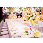 100 Pieces Floating No Hole Pearls Beads And 500 Pcs Transparent Water Gels,Floating White Pearls For Vases,Pearl Decor,Floating