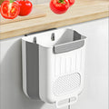 AMMIREUXO Kitchen Garbage Bin 10L, White