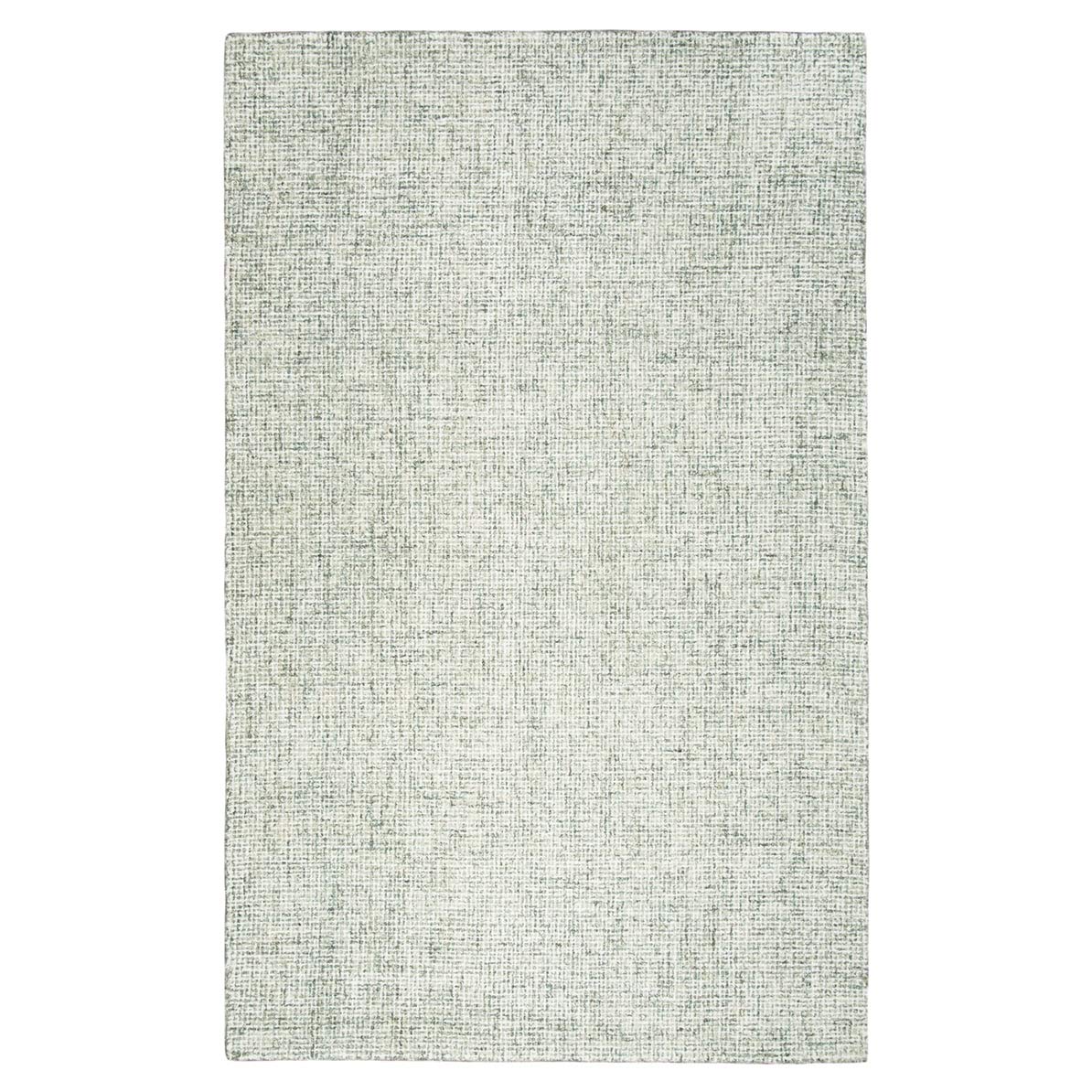 Rizzy Home Alora Decor London 6'6" X 9'6" Solid Green/Gray/Rust/Blue Hand-Tufted Area Rug
