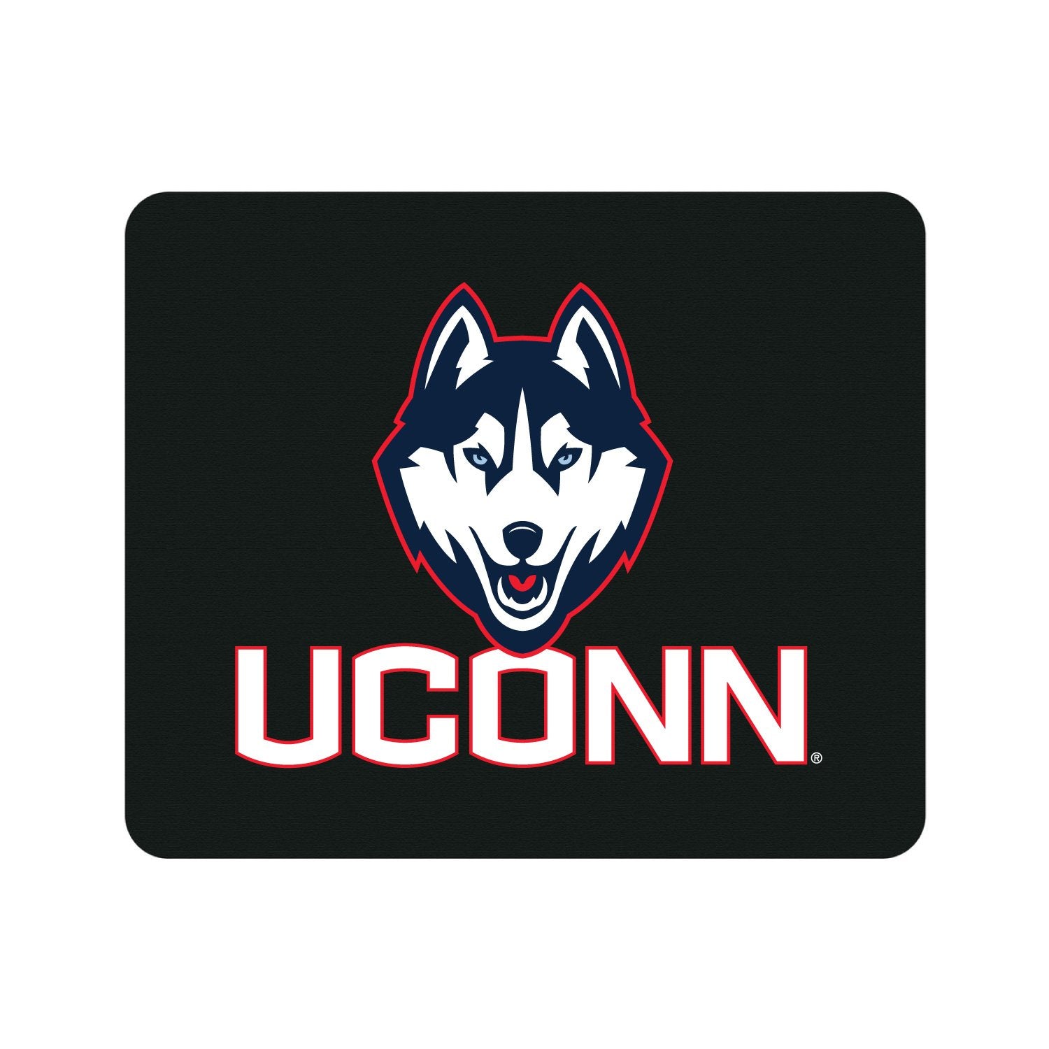 Otm Essentials University Of Connecticut Standard Fabric Mouse Pad, Desk Accessories, Standard Fabric Gaming Mouse Pad, Classic