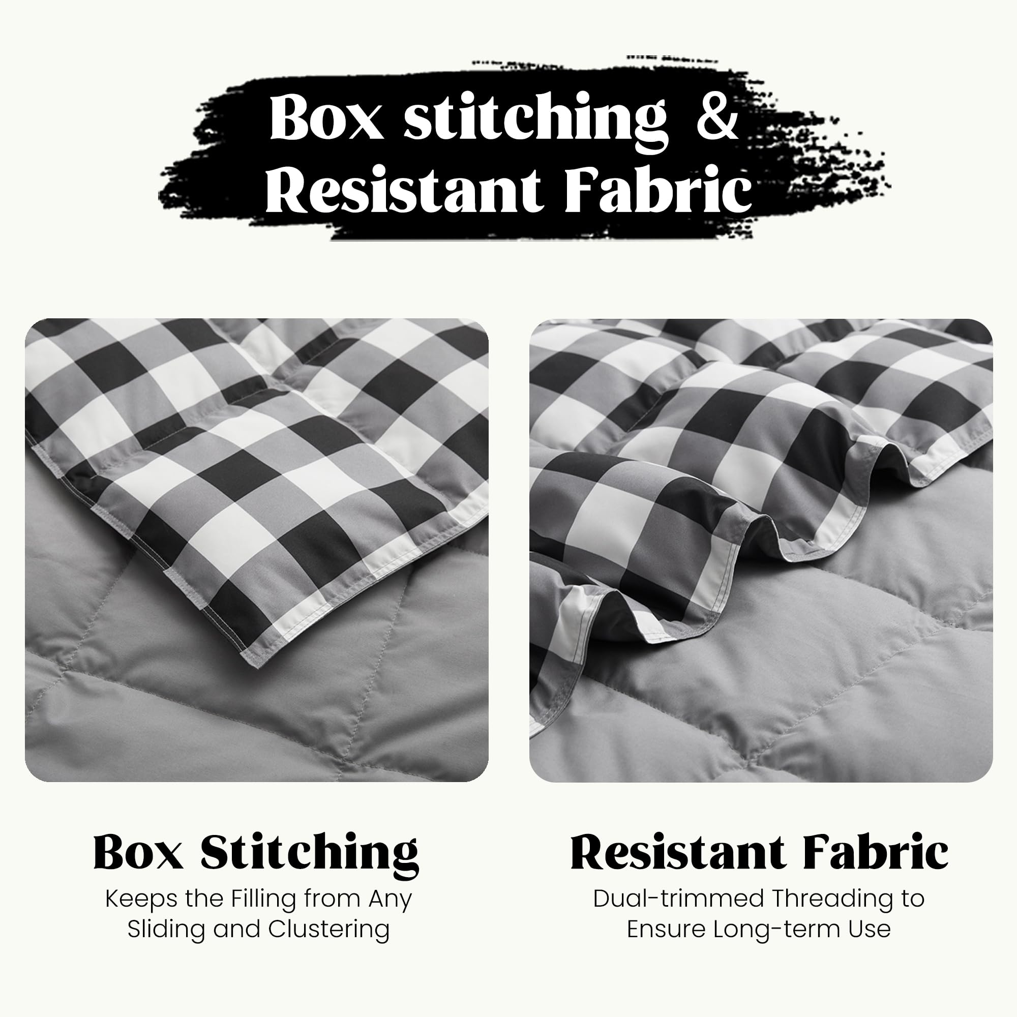 Puredown Checkered Feather Down Throw Blanket Lightweight Packable Buffalo Plaid Throw For Indoor And Outdoor Use, 50''X70'', Bl