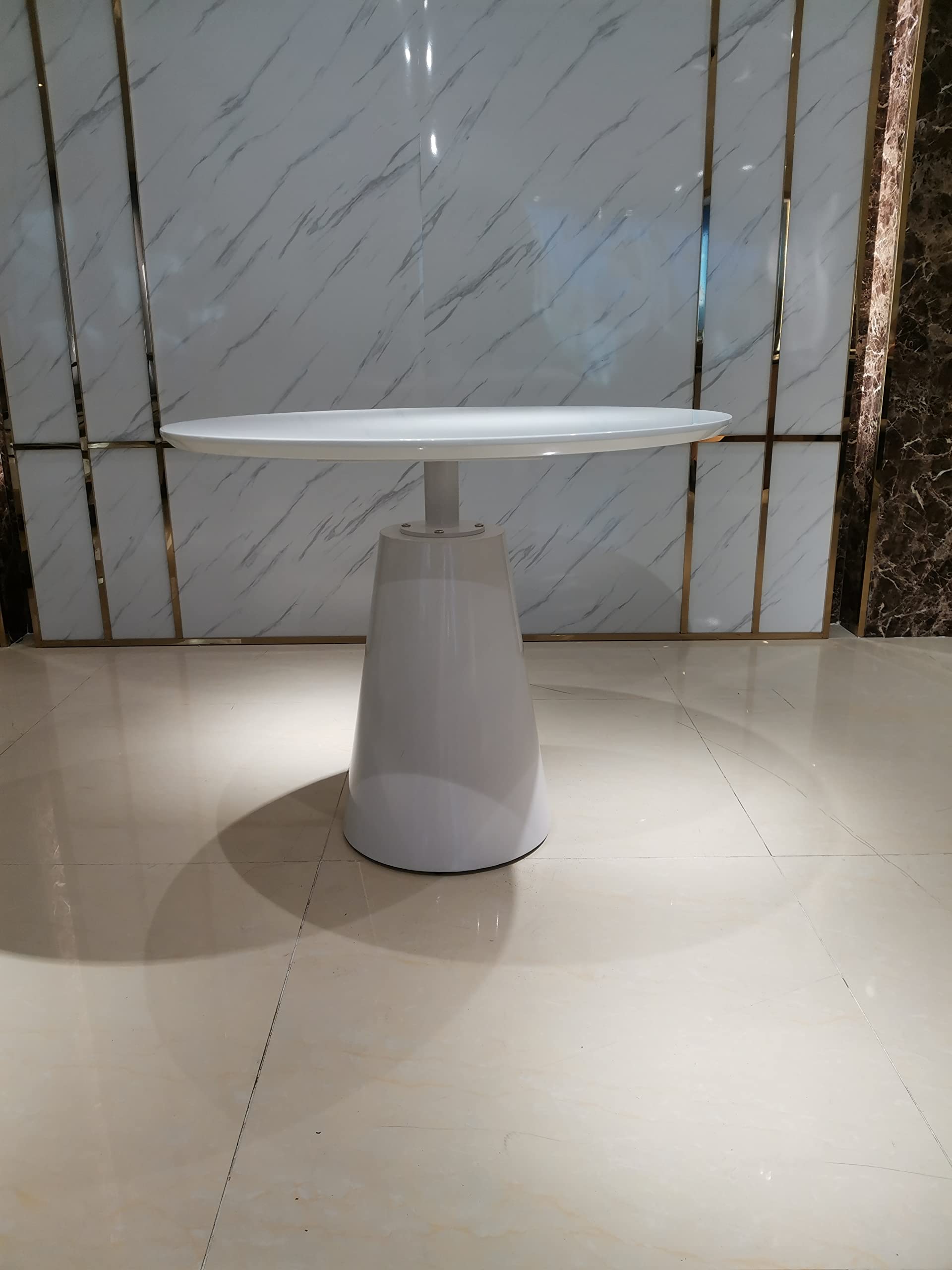 Neos Modern Furniture T335WH-36 Dining Table, White