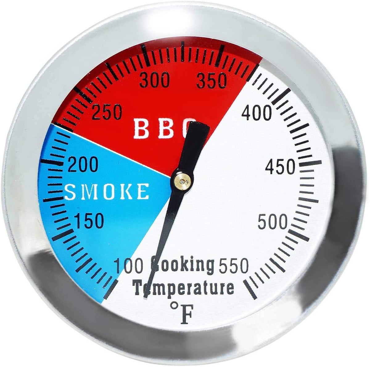2 Inch Bbq Thermometer Gauge Charcoal Grill Pit Smoker Temp Gauge Grill Thermometer Replacement For Smoker Grill Wood Charcoal P