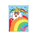 Silver Buffalo Rainbow Brite Featuring Starlite And Twink 45' X 60' Fleece Throw, Soft And Cozy Blanket, 180 Gsm
