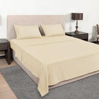 Mejoroom Full Size Sheet Set - Soft Microfiber Bed Sheets - Deep Pocket Fitted Sheet, Breathable, Soft, Wrinkle & Fade Resistant