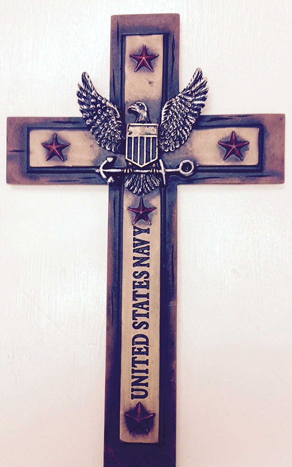 United States Navy Cross 12x 7 Military Wall Hanging Decor