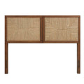 INK+IVY Handcrafted Seagrass Queen Headboard with Natural Finish II116-0496