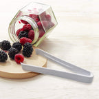 Party Essentials Plastic Party Buffet Serving Utensils Kit, Spoons/Forks/Tong, 20-Piece, White