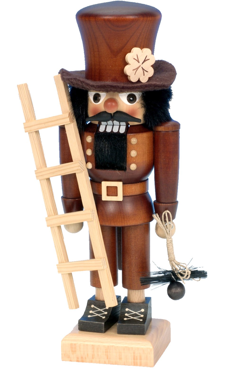 Alexander Taron Importer 32-628 Christian Ulbricht Nutcracker-Chimney Sweep (Natural) -10.5&quot; H X 5&quot; W X 3.25&quot; D, Brown