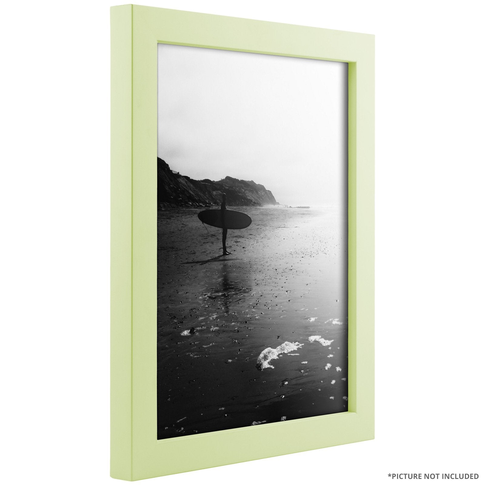 Craig Frames Confetti, Modern Light Green Picture Frame, 10 X 13 Inch