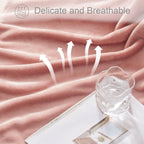 Exclusivo Mezcla Fleece Blanket Twin Size For Bed, Super Soft And Warm, All Season Use, Cozy, Plush, Lightweight, 60X80 Inches D