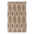 Kosas Home Manitou 108 x 144 Geometric Jute/Cotton Accent Rug in Natural/Ivory