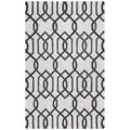Rizzy Home Alora Decor Berlin 2'6" X 8' Trellis Grey/Gray/Rust/Blue Hand-Tufted Area Rug