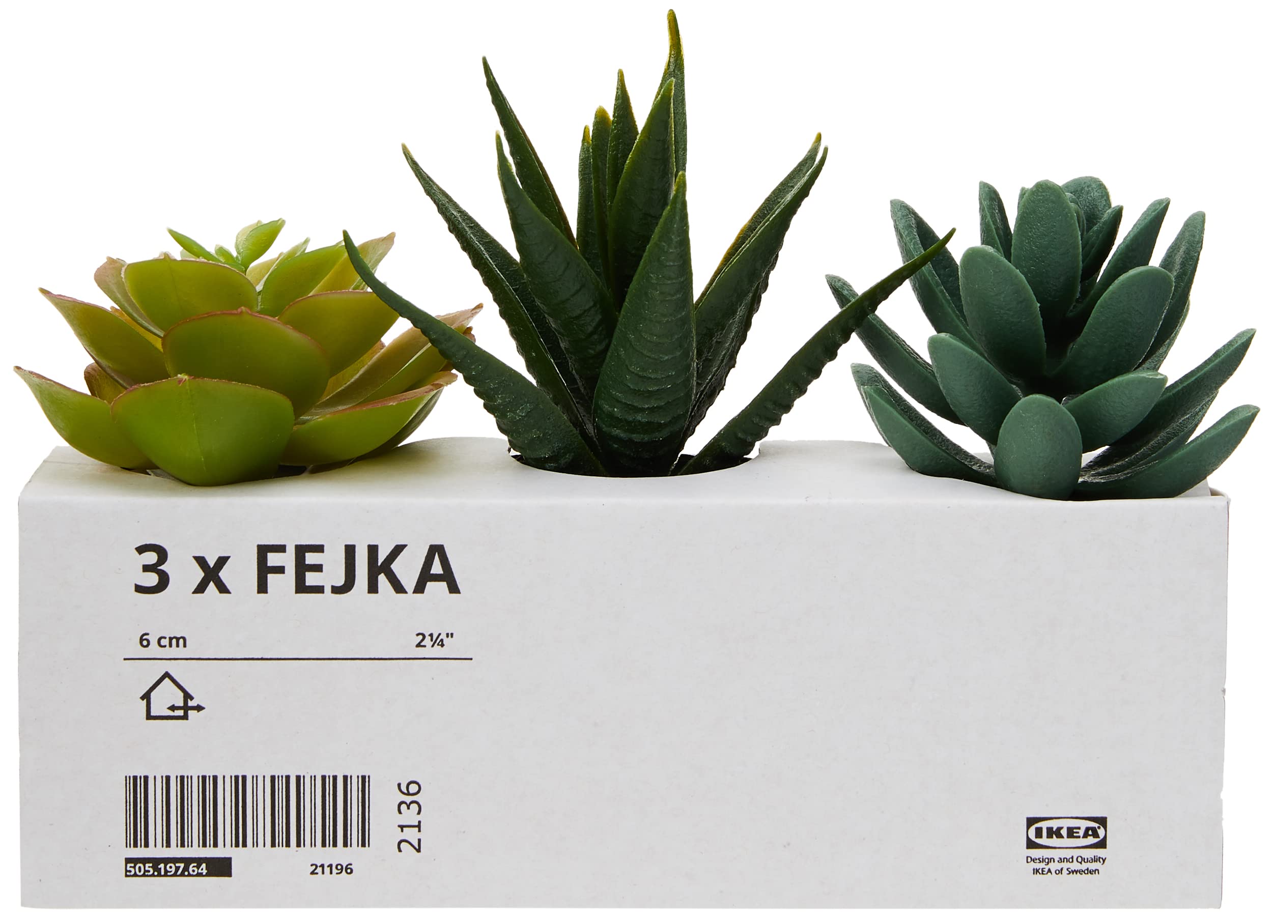 IKEA.. 203.953.31 Fejka Artificial Potted Plant with Pot, Indoor/Outdoor Succulent
