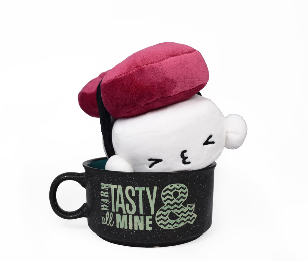 Mango Steam Soft Stuffed Cute Kawaii Sushi Plush/Stuffed Animal/Pillow/Toy (Set Of 4) Large, 10 Inches (26 Cm)